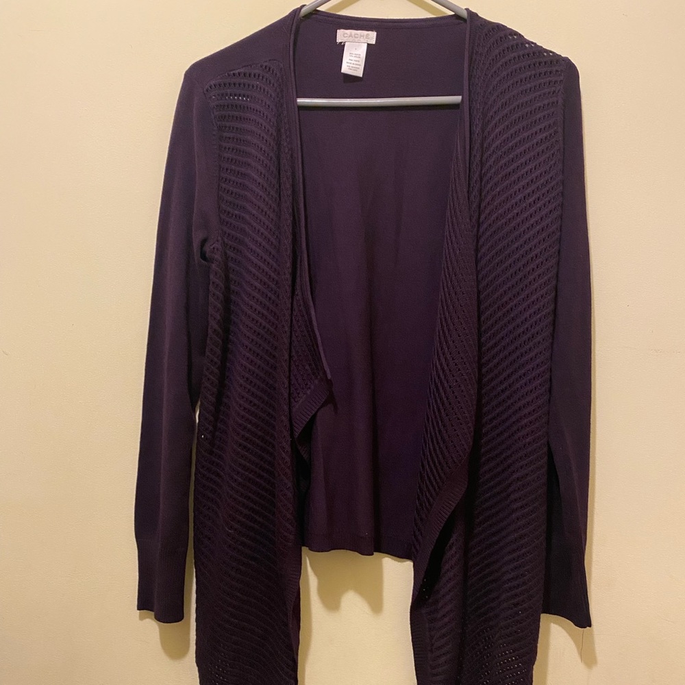 Ladies open front cardigan by CACHE
